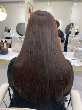 シェノン サントル(CHAINON CENTRE) 酸性縮毛矯正/シアカラー/ダークアッシュ/セミディ