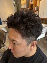 アメラボ(AmeLab)&nbsp;名古屋天白区梅ヶ丘メンズショートツイストパーマ
