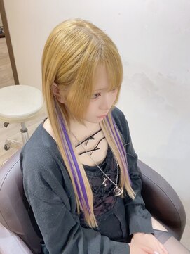 ラルム 仙台(LARME) イヤリングカラーはエクステで！