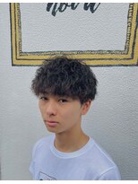 ミオ(Mio) 滋賀/南草津/メンズ美容室/波巻きツイストスパイラルパーマ