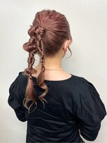 アシメデザイン！編み下ろしアレンジ