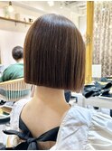 乾かすだけでまとまるボブ☆美髪ボブ/美髪縮毛矯正[北千住]