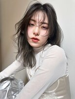 アイティーバイアルバム 藤沢店(IT by ALBUM) 透明感カラーオリーブカラーくすみベージュ_ba504691