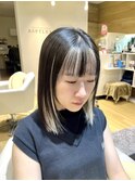 ハイトーン×インナーカラー