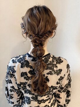 ボコカ(bococa) 【macana指名】早朝ヘアセット 卒業式ヘア おろし編み 登戸生田