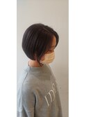 前下がりショートボブ