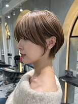 ロンドエニカ 大宮(Lond enika)&nbsp;イメチェン外ハネボブ美髪ワイドバングレイヤーショート/大宮