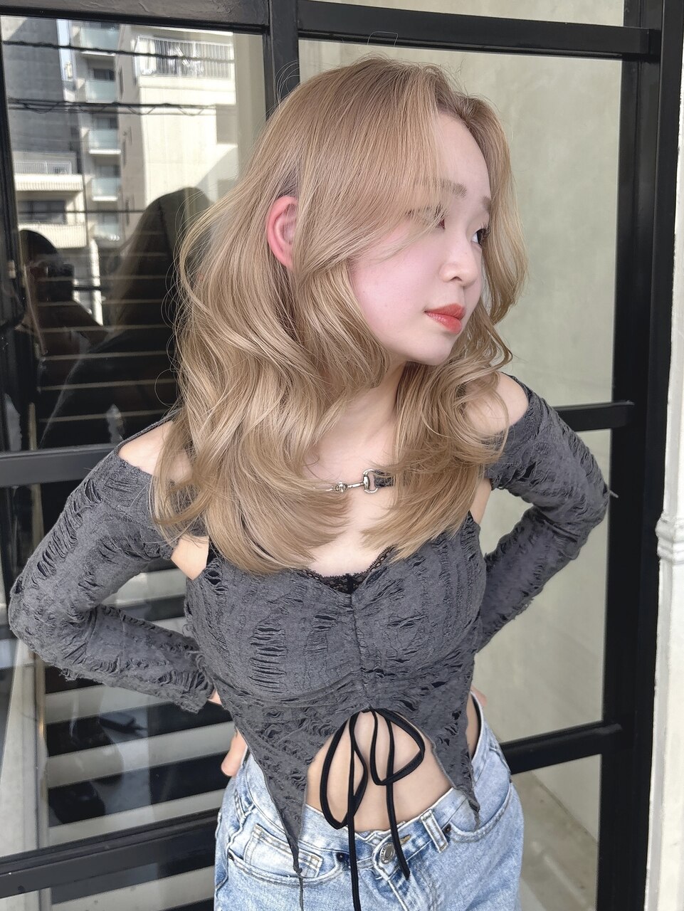 【ハイトーン指名率No.1 このみ限定】1BLEACH & Premium Color & Cut 