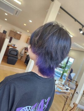 ミラシィ 成田(Mirashy) ハイライトカラーミルクティーベージュレイヤーカット