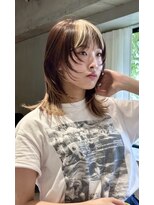 フィルムス 表参道(FILMS)&nbsp;暗めカラー/姫カットレイヤー/マロンベージュ/くすみベージュ