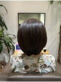 ショートボブ/ショート/くせ毛を活かす