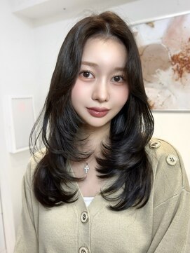 オニキス(ONYX) C237透明感チョコブラウン韓国ザクザクレイヤーケラチン髪質改善