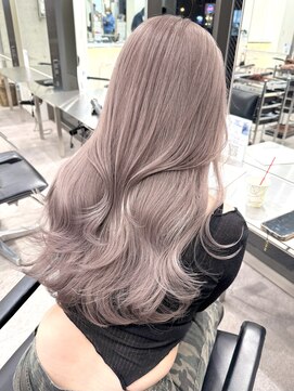 サンクプロジェクト(cinq PROJECT) 原宿韓国顔まわりミルクティーベージュミルクティーグレージュ