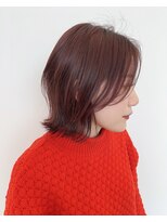 ビーヒアナウ N゜03 金沢駅西店(BE HERE NOW)&nbsp;切りっぱなしボブ×フェイスレイヤー