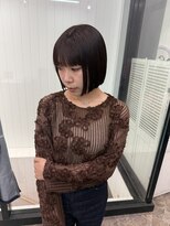 ヘアースマイルクー(HAIR SMILE COEUR) 【SAYAKA】パツっとボブ