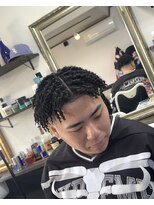 タツミサンジュウサン(TATUMI33)&nbsp;針金パーマ　テーパーフェード