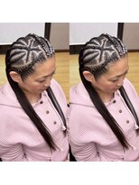 ベイビーズブレス(Baby's breath) 【デザインコーンロウ】#ブレイズ #コーンロウ #倉敷