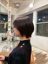 アシャ ヘアー ソリューション 神戸店(asha hair solution)&nbsp;イメチェン/ピンクベージュ/アンブレラカラー/前髪/摂津本山