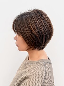 ウォーターリリー 川西店(Water Lily) 40代50代60代ショートカットショートレイヤーボブウルフ前髪あり