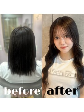 ガルボヘアー 心斎橋店(garbohair) 清楚系ロングヘアプルエクステ心斎橋エクステ当日予約OK