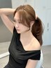 前髪顔周りカット+透明感カラー+選べるTR ¥17,600~