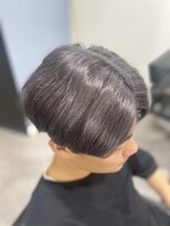 トゥーレアクア(Tule AQUA) メンズシルバー センターパート