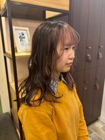 ビーズ アモール 尾張旭店(B's) ふんわりパーマ、フェイスフレーミングカラー