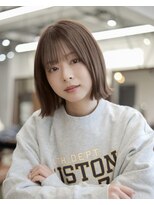アンアミ キチジョウジ(Un ami Kichijoji)&nbsp;カジュアルタッセルボブ　縮毛矯正　○堀越太真樹
