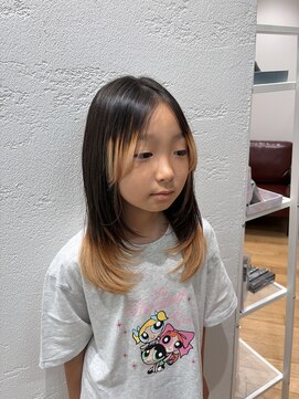 リエート 四条河原町(Lieto) 顔周りレイヤー裾カラー学割ダブルカラー10代20代前髪