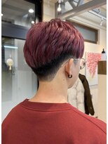 アイフラット 稲沢(I-FLAT)&nbsp;メンズカット×ボルドーカラー