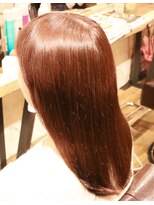 ムニ(Muni)&nbsp;B"20　＃ナチュラルストレート×ピンクブラウン