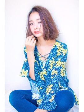 ロンドアベニール 北千住(Lond avenir) 【lond avenir本田奈穂美】ほつれウェーブボブ