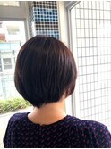 ナチュラルボブ×ベリーショコラ♪【スタジオアルファプラス】