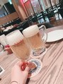 ヌード(nude)&nbsp;休日はたまにお昼から飲みます☆