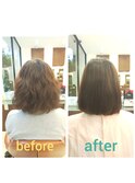 髪質改善ストレート