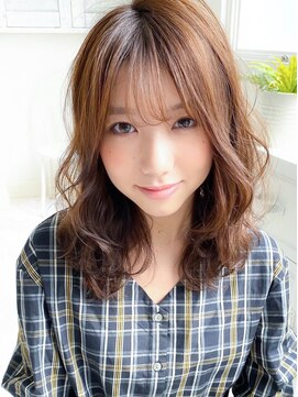 アグ ヘアー ソヨン梅田店(Agu hair soyon) 《Agu hair》大人かわいい愛されゆるふわウェーブ