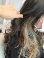 ヘアーメイク S&I&nbsp;インナーカラー