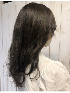 アンプリュス リアン(1+ Unplus lien) ブリーチなし！！大人かわいいオリーブグレージュカラー！亀戸