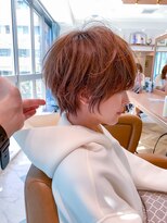 ロンド パルティール 大宮(Lond partir)&nbsp;暗めカラー/グランマッシュ/デザインカラー/ショートボブ/大宮