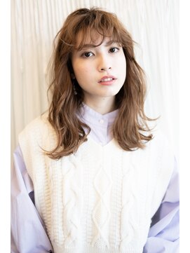 マグノリア オモテサンドウ(MAGNOLiA Omotesando) 目元ギリギリが可愛い!リラックスパーマ・・・担当KAYO