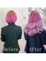 あるじゃんすー 横浜店 ピンクパープル#シールエクステ#大人ガーリー#韓国#美髪#横浜