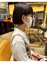 マッシュ チャヤマチ(MASHU chayamachi)&nbsp;ショートボブスタイル