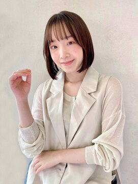 レイラバイアフロート 吉祥寺(Lila by afloat) 内巻きボブ/結べるボブ/ワンカールボブ/顔まわりカット/吉祥寺