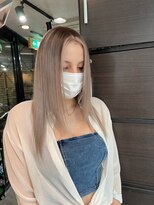 ラフ(LAFF)&nbsp;#黒髪#ボブルフ#ネビージュ#小顔#ワンレン