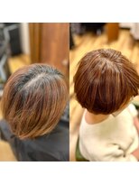 ピッカヘアーデザイン(PICKA hair-design)&nbsp;素敵な白髪染め