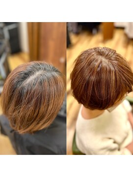 ピッカヘアーデザイン(PICKA hair-design) 素敵な白髪染め