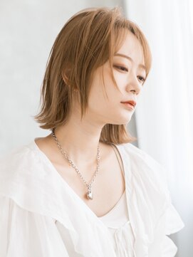 トッカ 茨木(tocca) ハイトーンカラー×艶ボブ