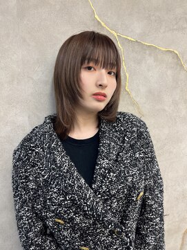 ロンドソレイユ 池袋(Lond soleil) ボブ/前髪カット/レイヤーカット×ケアブリーチ/デザインカラー