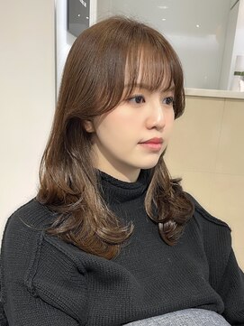 ラブクロムトーキョー オモテサンドウ(LOVECHROME OMOTESANDO) イメチェン似合わせカット☆ハッシュカットフルバングくびれヘア
