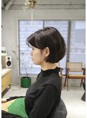 お手入れ簡単ミニボブ